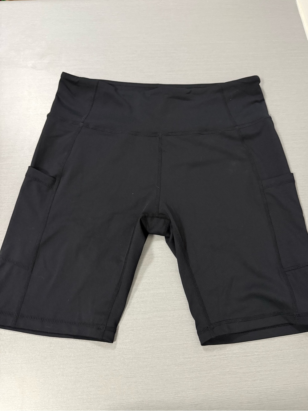 BALEAF Black Biker Shorts with Pockets – Size XL